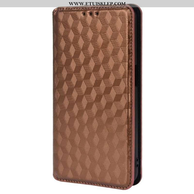 Etui Na Telefon do Oppo A54 5G / A74 5G Etui Folio Tekstura 3d